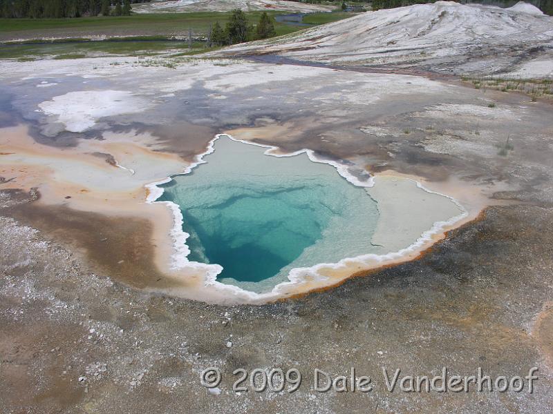 DSCN0194.JPG - One of the hot spings. Notice how clear the water is. The water contains minerals and even bacteria, so you should not get it on you.